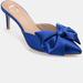 Journee Collection Women's Tiarra Pump - Blue - 6