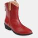 Journee Collection Journee Collection Women's Tru Comfort Foam Novva Bootie - Red - 12