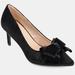 Journee Collection Journee Collection Women's Crystol Pump - Black - 5.5