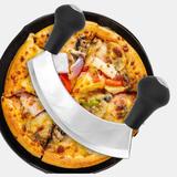 Vigor Handy Salad, Pizza Chopper & Pizza Cutter And Server Slicer Super Sharp Combo Pack - 2 COMBO PACK