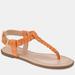 Journee Collection Journee Collection Women's Tru Comfort Foam Genevive Sandal - Orange - 5.5