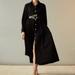 Cynthia Rowley Perennial Shirt Dress - Black - Black