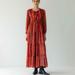 Sruti Dalmia Elsie Dress - Red - M