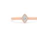 Haus of Brilliance 14K Rose Gold Plated .925 Sterling Silver 1/20 Cttw Miracle Set Diamond Ring (J-K Color, I1-I2 Clarity) - Gold - 6