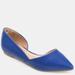 Journee Collection Journee Collection Women's Wide Width Cortni Flat - Blue - 6.5