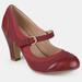 Journee Collection Journee Collection Women's Siri Pump - Red - 7.5