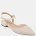 Journee Collection Women's Ansley Flats - White - 7.5