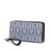 MKF Collection by Mia K Danielle Milan M Signature Wallet Wristlet - Grey