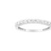 Haus of Brilliance IGI Certified 1/2 Cttw Diamond 10K White Gold Channel Set Band Style Ring - White - 6