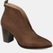 Journee Collection Journee Collection Women's Bellamy Bootie - Brown - 9