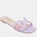 Journee Collection Women's Tru Comfort Foam Jamarie Sandals - Purple - 8.5