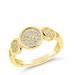 Sterling Forever Amy Ring - Gold - 9