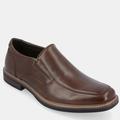 Vance Co. Shoes Fowler Slip-On Casual Loafer - Brown - 8.5