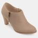 Journee Collection Journee Collection Women's Comfort Sanzi Bootie - Brown - 7.5