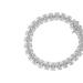 Haus of Brilliance .925 Sterling Silver 1.0 cttw Round-cut Diamond 2-Row Heart Link Tennis Bracelet - Grey - 7