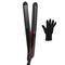 VYSN Hair Straightener Curling Iron 2 In 1 Twist Hair Straightener Ceramic Plate Hair Curler With Temperature Adjust LCD Display Glove