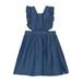 Deux Par Deux Lyocell Overall Dress - Blue - 4