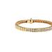 Haus of Brilliance 14K Yellow Gold Princess-Cut Diamond Banded Bracelet - Yellow - 7