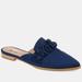Journee Collection Journee Collection Women's Kessie Mules - Blue - 5.5