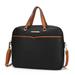 MKF Collection by Mia K Rose Briefcase Handbag - Black