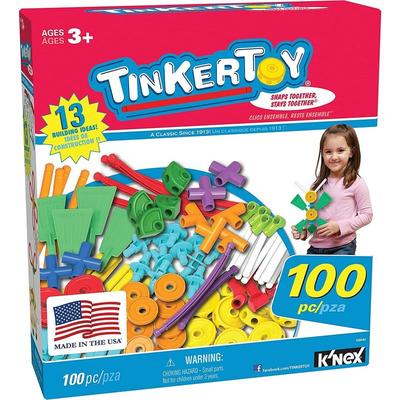 K'Nex Tinkertoy â€’ 100 Piece Essentials Valu...