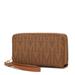 MKF Collection by Mia K Danielle Milan M Signature Wallet Wristlet - Brown