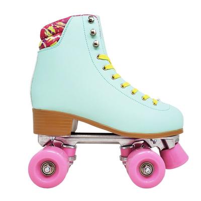 Cosmic Skates Core Mint Quilted Roller Skates - Green - 10