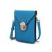 MKF Collection by Mia K Havana Smartphone Crossbody Bag - Blue