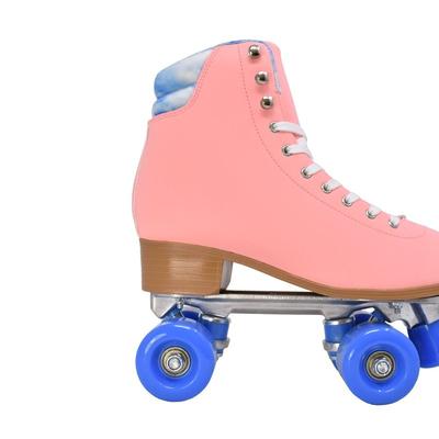 Cosmic Skates Core Pink Quilted Roller Skates - Pi...