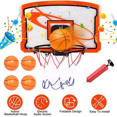 Fresh Fab Finds Indoor Mini Basketball Hoop Set Ov...