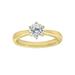Diamonbliss Classic Round Solitaire Ring - Yellow - CARAT: 2/SIZE: 6