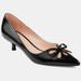 Journee Collection Women's Lutana Kitten Heel - Black - 8