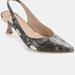 Journee Collection Women's Mikoa Pump Heel - Grey - 9.5