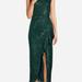 ONE33 SOCIAL The Bardot | Emerald Sequin Cocktail Dress - Green