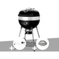 Napoleon - Barbecue à charbon Charcoal Kettle Pro 57 cm + Rôtissoire pour barbecues à charbon Rodeo