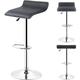 Sifree - Chaises de Bar, Lot de 2, Tabourets Hauts, Hauteur Réglable, Revêtement en pu, Rotatif sur