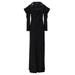 Long Satin Dress Dresses Black