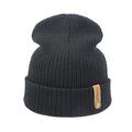 Herren Beanie Mütze Schwarz Weiß Gestrickt Strick Brautkleider schlicht Outdoor Heim Täglich Solide / einfarbig Lässig / Alltäglich