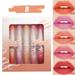 5Pcs Matte Liquid Lipstick Makeup Set Waterproof Long Lasting Quick-drying Non-Stick Cup Not Fade Lip Stain Kit Up to 24H Wear Professional Lip Makeup Gift Kit for Women