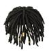 Tiezhimi Black Crochet Braided Hair Hip Hop Men S African American Hair Fiber Curly Hair Piece Men S Wig Male Dirty Braid Set Head Short Hair Exaggerated Styling Acting Cool Hip Hop