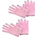 2 Pairs moisturizing gloves Gels Hand Cover womens glives lotion dry skin hand repair gloves Hands Care Mittens Gels Gloves white glove dry hands spa Conductive Yarn touch Miss