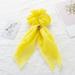 European and American double-layered double-layered bow hair band lace buckle rabbit ear headband women s Lolita large intestine circle