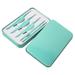 5pcs Blackhead Remover Tool Fine Tips Stainless Steel Pimple Popper Removing Tool for Salon