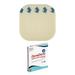 Dynarex DynaDerm Hydrocolloid Dressings Sterile Moist Bandages Used for All Kinds of Wounds 4 x 4 X-Thin & Latex-Free Peel-Down Patches - 1 Box of 10 Dressings