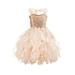 Rovga Toddler Kids Girls Historical Tulle Dress Princess Outfits 2-4 Years