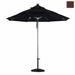 California Umbrella 9 Allure Series Patio Umbrella With Stainless Steel Pole Fiberglass Ribs Push Lift With Olefin Terrace Adobe Fabric