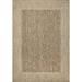 Asha Simple Border Light Brown 5 ft. x 8 ft. Indoor/Outdoor Patio Area Rug