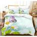Butterfly Bedding Set Butterfly Duvet Cover Set King Size Butterflies Printed Comforter Cover Set for Girls Kids Teens 1 Quilt Cover 2 Pillowcases 3 Piece(No Comforter)