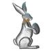 Apepal Home Decor Metal Easter Rabbit Decor Indoor Outdoor Standing Easter Bunny Decor For Home Spring Easter Rabbit Statue Yard Ornament Bunny Decoration For Garden Decor Multi-color One Size