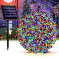 Solar String Lights Outdoor Waterproof Each 39 ft 100 LED Solar Christmas Lights 8 Modes Solar Tree Lights for Outside Patio Yard Christmas Decorations